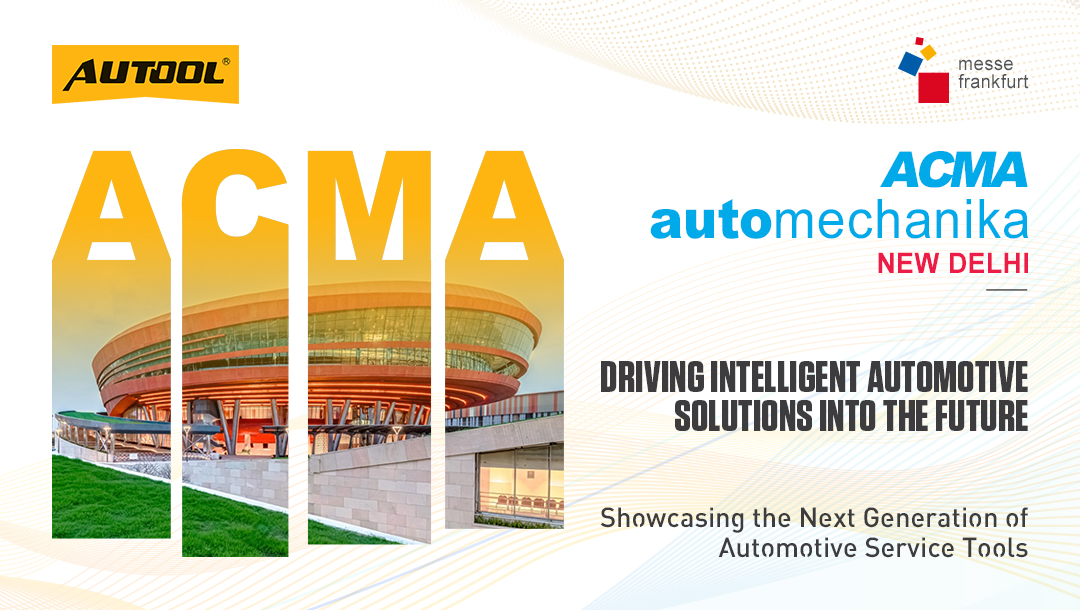 AUTOOL to Exhibit at ACMA Automechanika New Delhi