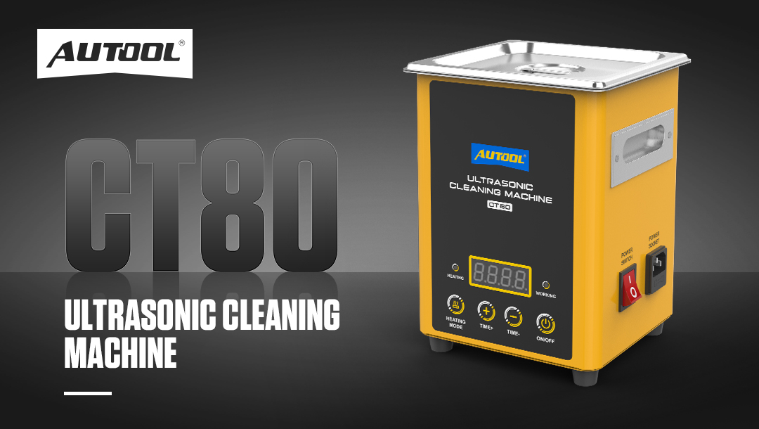 New Product Release | AUTOOL CT80 Ultrasonic Cleaning Machine
