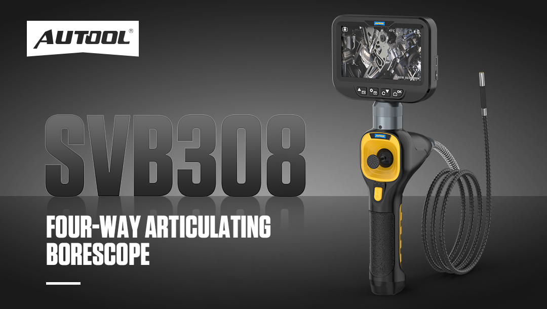 New Product Release | AUTOOL SVB308 Four-Way 360° Articulating Endoscope