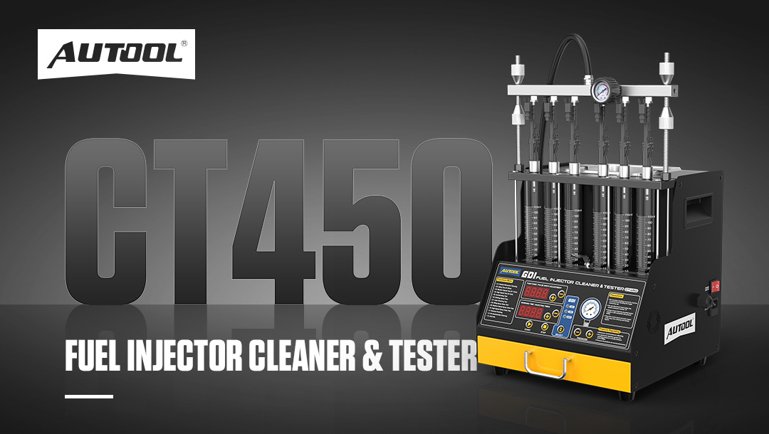 AUTOOL New Product Release | CT450 Fuel Injector Cleaner & Tester