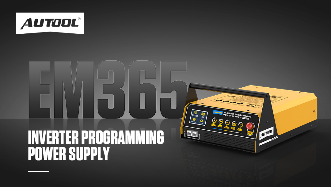 AUTOOL New Product Release | EM365 INVERTER PROGRAMMING POWER SUPPLY
