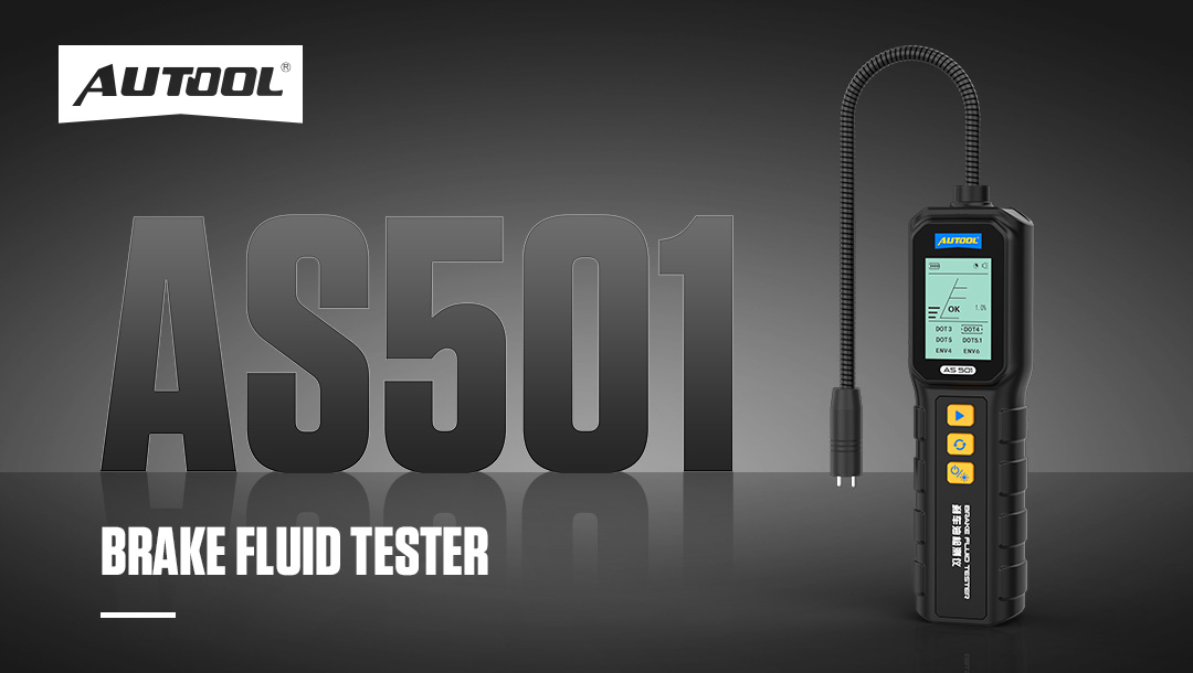 AUTOOL New Product Release | AS501 MINI Brake Fluid Tester