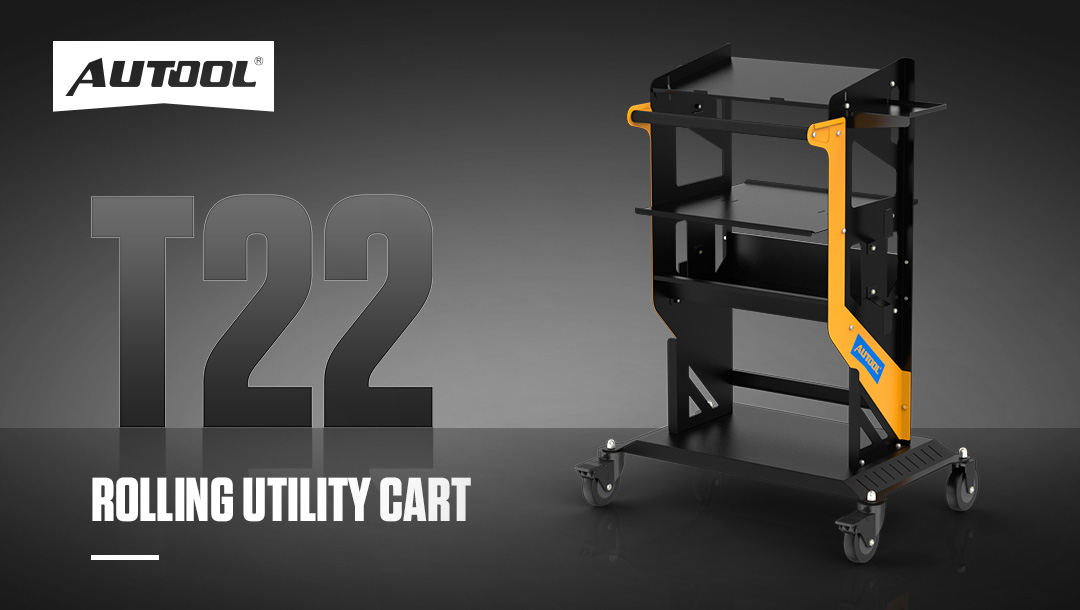 AUTOOL New Product Release | T22 Rolling Utility Cart