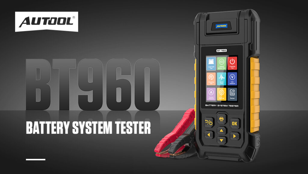 New Product Release | AUTOOL BT960 Automotive Battery Tester