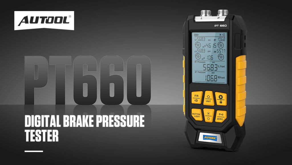AUTOOL New Product Release | PT660 Digital Brake Pressure Tester